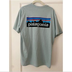 Blue Patagonia Tee from Reformation